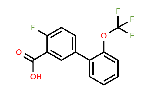 926255-81-4 | 2-Fluoro-5-[2-(trifluoromethoxy)phenyl]benzoic acid