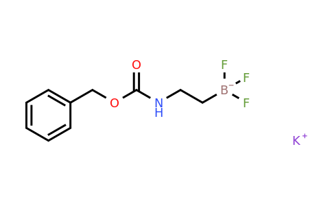926280-84-4 | Potassium benzyl N-[2-(trifluoroboranuidyl)ethyl]carbamate