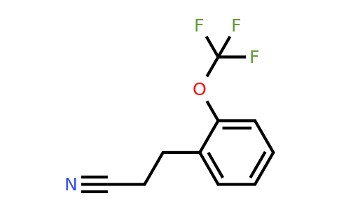 927891-82-5 | (2-(Trifluoromethoxy)phenyl)propanenitrile