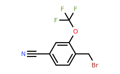 928136-77-0 | 4-Cyano-2-(trifluoromethoxy)benzylbromide