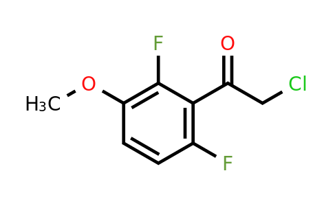 929249-87-6 | 2',6'-Difluoro-3'-methoxyphenacyl chloride