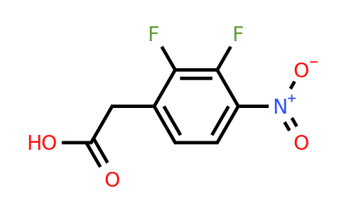 932373-71-2 | 2,3-Difluoro-4-nitrophenylacetic acid