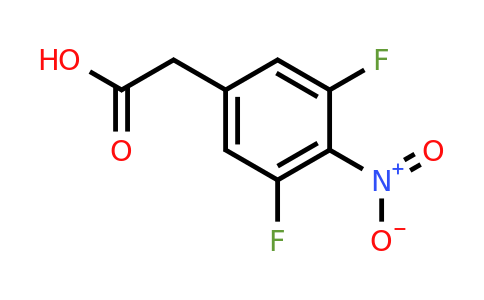 932373-91-6 | 2-(3,5-Difluoro-4-nitrophenyl)acetic acid