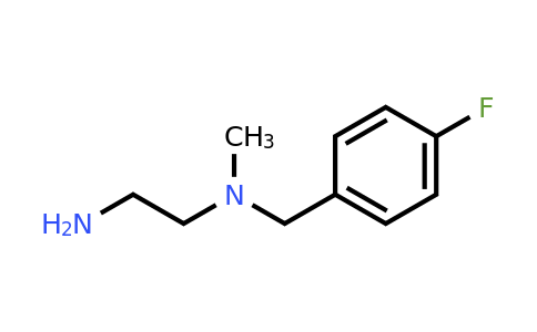 933702-45-5 | N1-(4-Fluorobenzyl)-N1-methylethane-1,2-diamine
