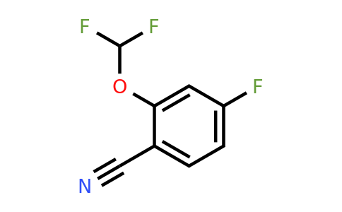 933772-76-0 | 2-(Difluoromethoxy)-4-fluorobenzonitrile