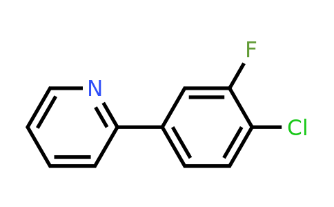 934265-18-6 | 2-(4-Chloro-3-fluorophenyl)pyridine