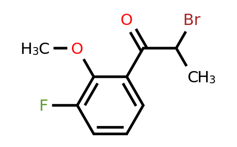934637-24-8 | 2-Bromo-3'-fluoro-2'-methoxypropiophenone