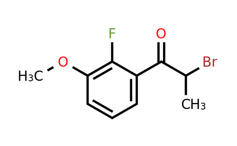 934637-30-6 | 2-Bromo-2'-fluoro-3'-methoxypropiophenone