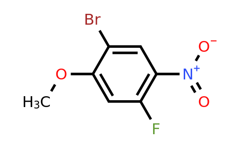 935288-20-3 | 1-Bromo-4-fluoro-2-methoxy-5-nitrobenzene
