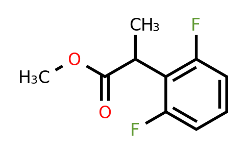 935480-66-3 | 2,6-Difluoro-alpha-methyl-benzeneacetic acid, methyl ester