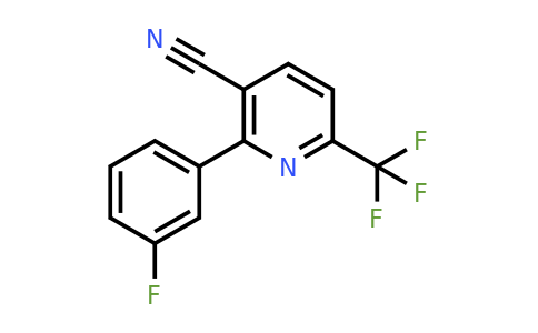 935520-42-6 | 2-(3-Fluorophenyl)-6-(trifluoromethyl)nicotinonitrile