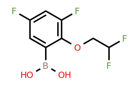 936250-25-8 | [2-(2,2-Difluoroethoxy)-3,5-difluorophenyl]boronic acid