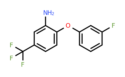 937596-46-8 | 2-(3-Fluorophenoxy)-5-(trifluoromethyl)aniline
