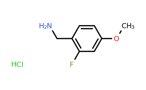 937783-85-2 | 2-Fluoro-4-methoxybenzylamine hydrochloride