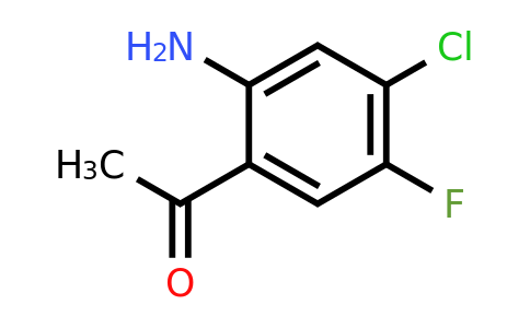 937816-87-0 | 1-(2-Amino-4-chloro-5-fluorophenyl)ethanone