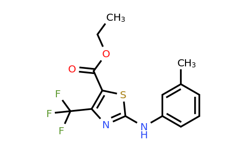 938001-01-5 | Ethyl 2-(m-tolylamino)-4-(trifluoromethyl)thiazole-5-carboxylate