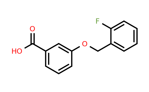 938138-15-9 | 3-((2-Fluorobenzyl)oxy)benzoic acid