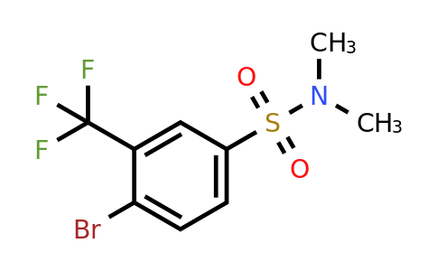 939989-87-4 | 4-Bromo-N,N-dimethyl-3-(trifluoromethyl)benzenesulfonamide