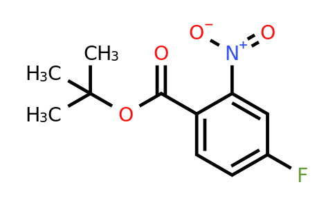 942271-60-5 | tert-Butyl 4-fluoro-2-nitrobenzoate