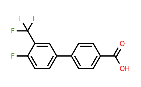 942475-07-2 | 4'-Fluoro-3'-(trifluoromethyl)-[1,1'-biphenyl]-4-carboxylic acid