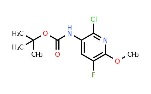943025-87-4 | tert-Butyl (2-chloro-5-fluoro-6-methoxypyridin-3-yl)carbamate