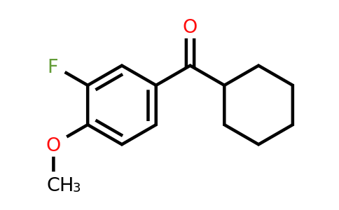 943111-02-2 | Cyclohexyl(3-fluoro-4-methoxyphenyl)methanone