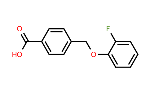 943114-74-7 | 4-((2-Fluorophenoxy)methyl)benzoic acid