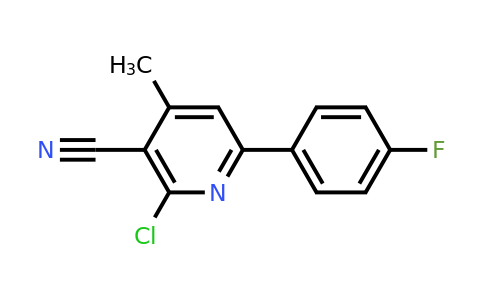 943117-82-6 | 2-Chloro-6-(4-fluorophenyl)-4-methylnicotinonitrile