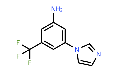 3-(1H-Imidazol-1-yl)-5-(trifluoromethyl)aniline