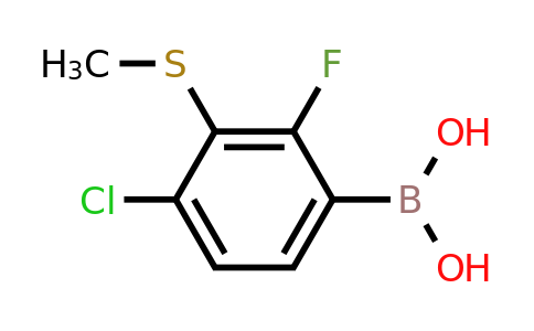 944128-91-0 | (4-Chloro-2-fluoro-3-(methylthio)phenyl)boronic acid