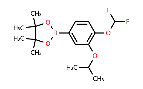 944332-64-3 | 2-(4-(Difluoromethoxy)-3-isopropoxyphenyl)-4,4,5,5-tetramethyl-1,3,2-dioxaborolane