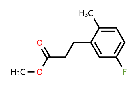 944419-80-1 | Methyl 3-(5'-fluoro-2'-methylphenyl)propionate