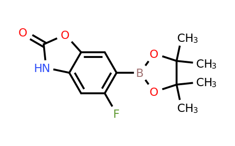 944805-24-7 | 5-Fluoro-6-(4,4,5,5-tetramethyl-1,3,2-dioxaborolan-2-yl)benzo[d]oxazol-2(3H)-one