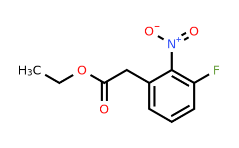 944805-68-9 | Ethyl 2-(3-fluoro-2-nitrophenyl)acetate