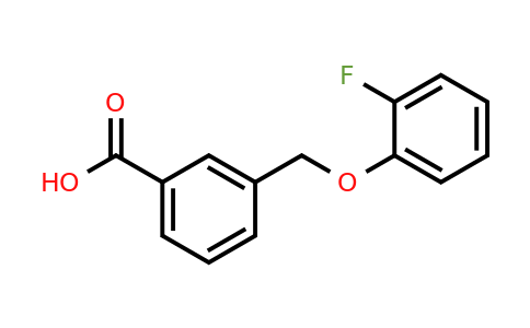 944891-81-0 | 3-((2-Fluorophenoxy)methyl)benzoic acid