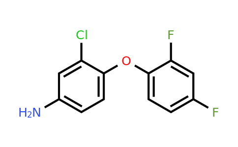 946662-64-2 | 3-Chloro-4-(2,4-difluorophenoxy)aniline