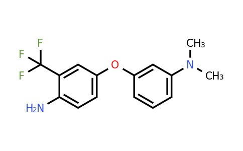 946663-17-8 | 3-(4-Amino-3-(trifluoromethyl)phenoxy)-N,N-dimethylaniline
