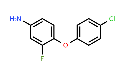 946664-06-8 | 4-(4-Chlorophenoxy)-3-fluoroaniline