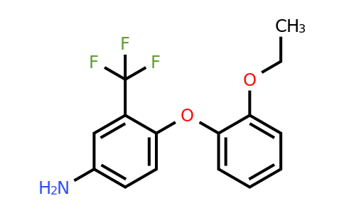 946697-52-5 | 4-(2-Ethoxyphenoxy)-3-(trifluoromethyl)aniline