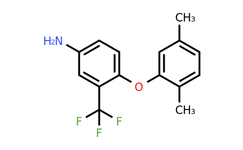 946697-58-1 | 4-(2,5-Dimethylphenoxy)-3-(trifluoromethyl)aniline