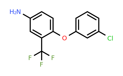 946697-61-6 | 4-(3-Chlorophenoxy)-3-(trifluoromethyl)aniline