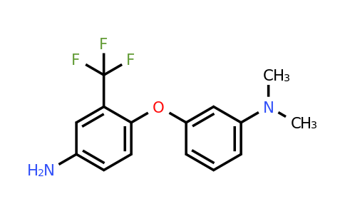946697-64-9 | 3-(4-Amino-2-(trifluoromethyl)phenoxy)-N,N-dimethylaniline
