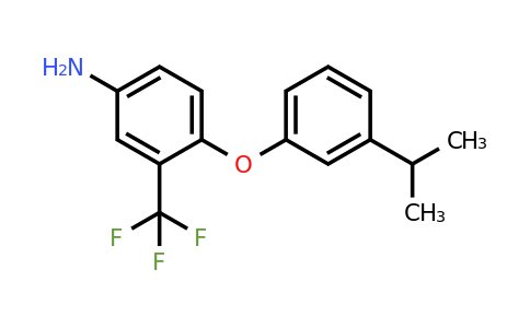 946697-67-2 | 4-(3-Isopropylphenoxy)-3-(trifluoromethyl)aniline