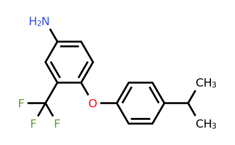 946697-76-3 | 4-(4-Isopropylphenoxy)-3-(trifluoromethyl)aniline
