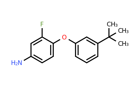 946699-13-4 | 4-(3-(tert-Butyl)phenoxy)-3-fluoroaniline
