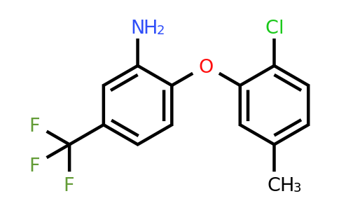 946715-39-5 | 2-(2-Chloro-5-methylphenoxy)-5-(trifluoromethyl)aniline