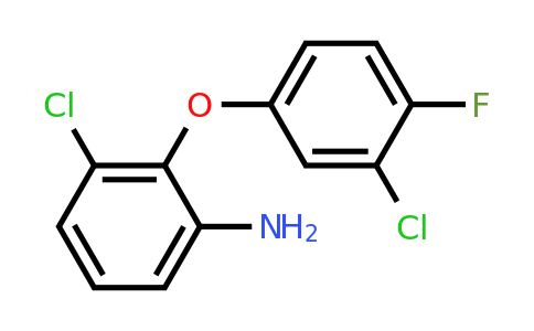 946727-48-6 | 3-Chloro-2-(3-chloro-4-fluorophenoxy)aniline