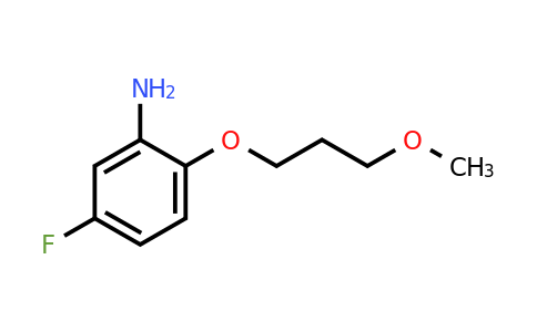 946729-34-6 | 5-Fluoro-2-(3-methoxypropoxy)aniline