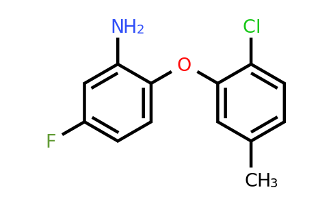 946729-37-9 | 2-(2-Chloro-5-methylphenoxy)-5-fluoroaniline
