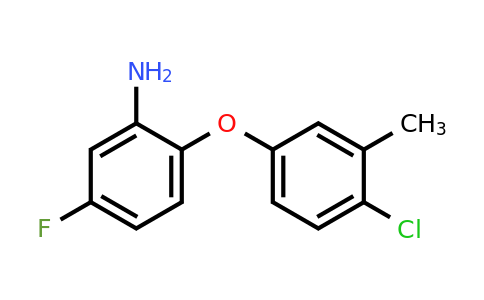 946729-49-3 | 2-(4-Chloro-3-methylphenoxy)-5-fluoroaniline